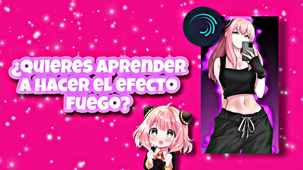 #tutoriales Quieres aprender a hacer el efecto fuego? Aquí está! //alight motion//Madewii?