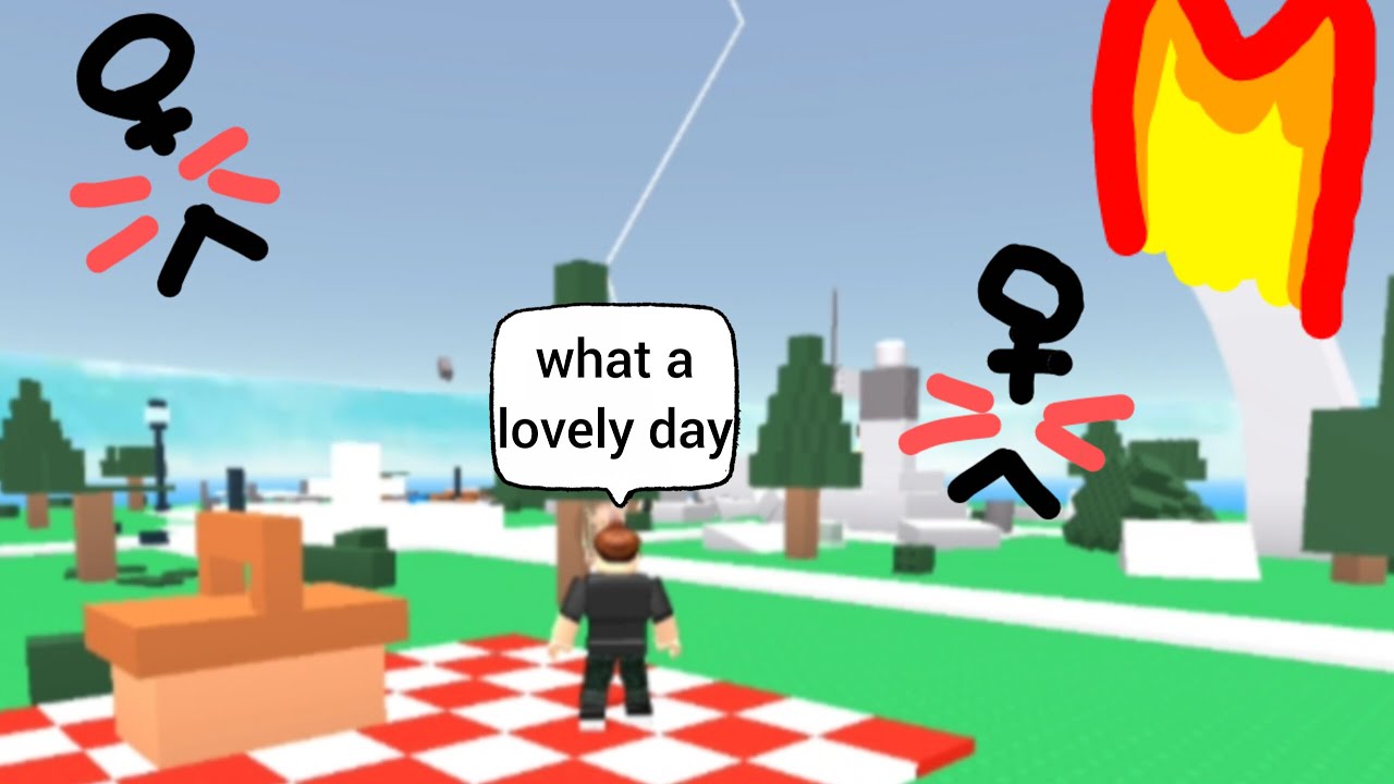 The first Roblox game I ever played...