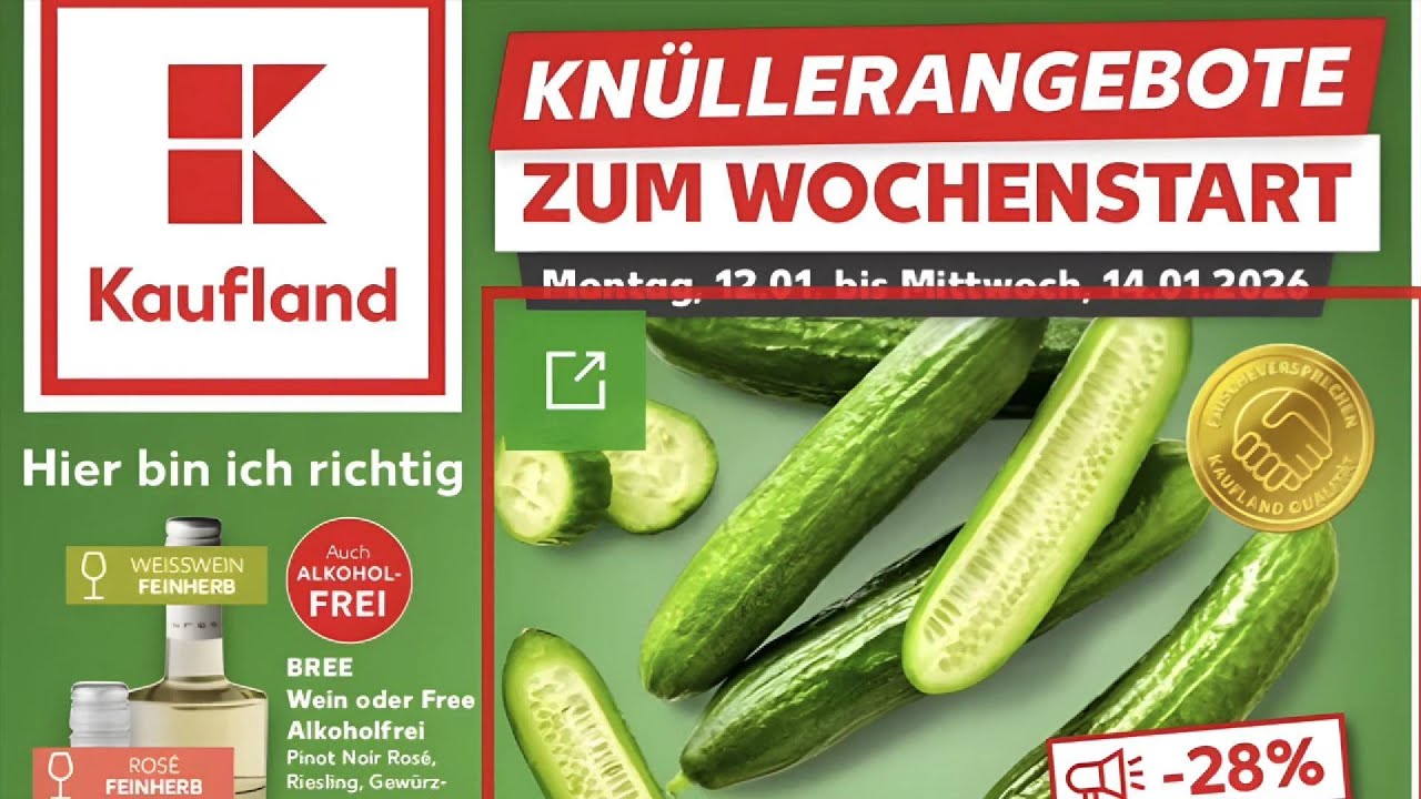 KAUFLAND Werbung Prospekt Gültig von 12.01.2026