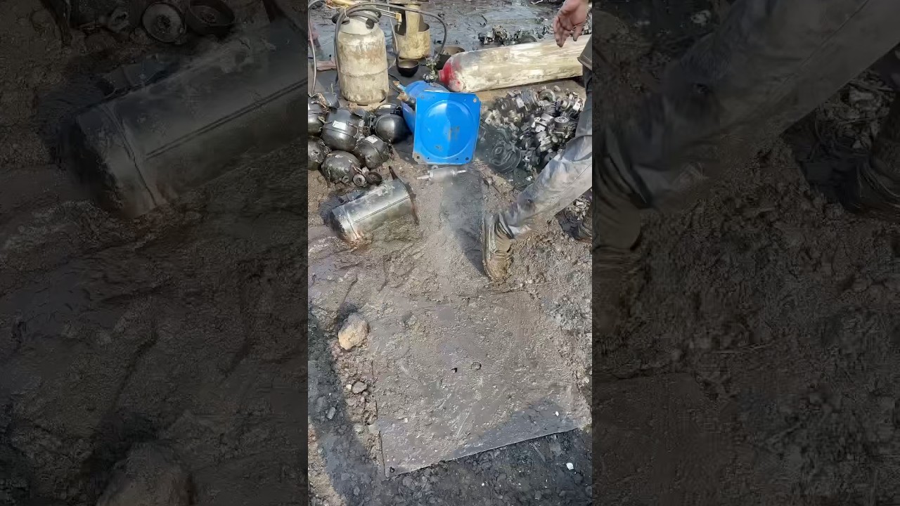 How much Copper in Ac Compressor ? | Recycling Process