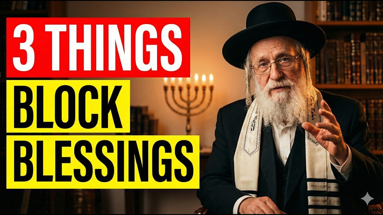 Rabbi Reveals the 3 Things That Block Financial Blessings