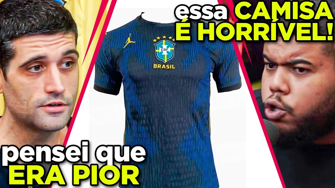 A NOVA CAMISA do Brasil para a COPA