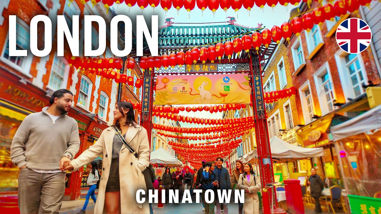 London Walking Tour 4K 🇬🇧 Chinatown