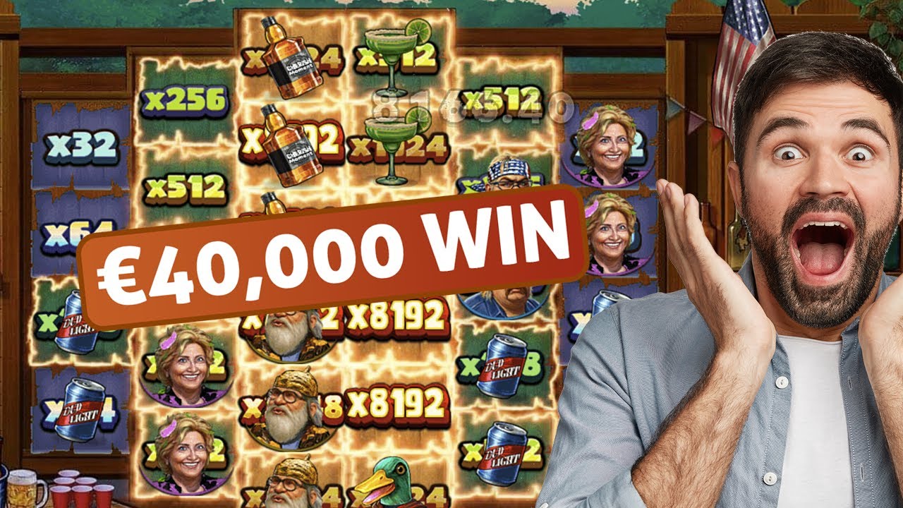 DUCK HUNTERS: HAPPY HOUR SLOT – INSANE €20,000 SPINS – BIG WINS!