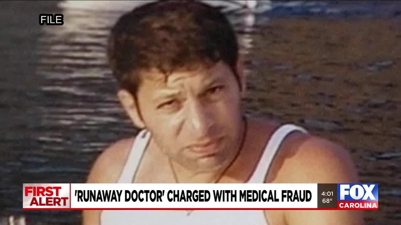 'Runaway Doctor' charged with medical fraud