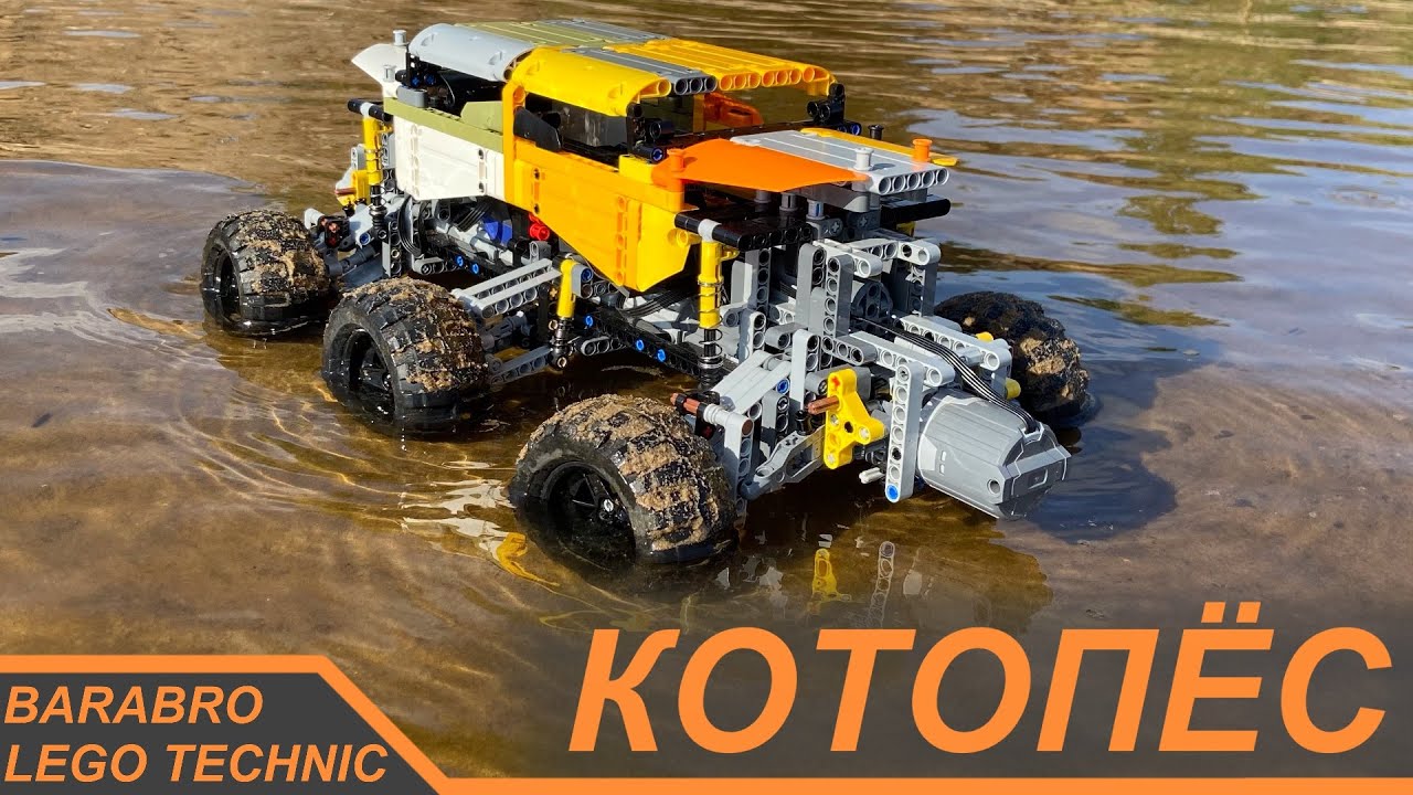 Как мы строили огромный Внедорожник 6x6 из Лего Техник / 6 XL моторов, 3 BuWizz 2.0 / LEGO TECHNIC