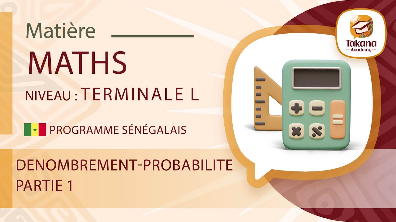 Maths ||  Dénombrement et Probabilités partie 1 || Terminale L