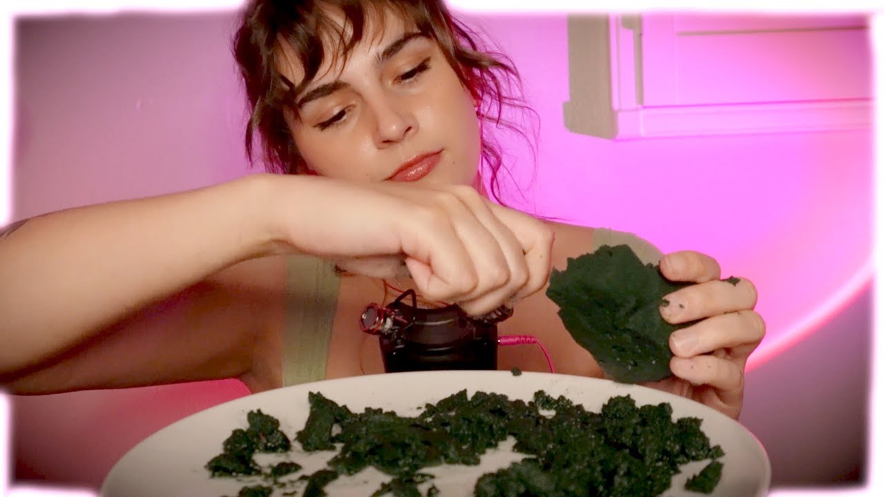 [ASMR] CRISPY and WET floral foam sounds 💖