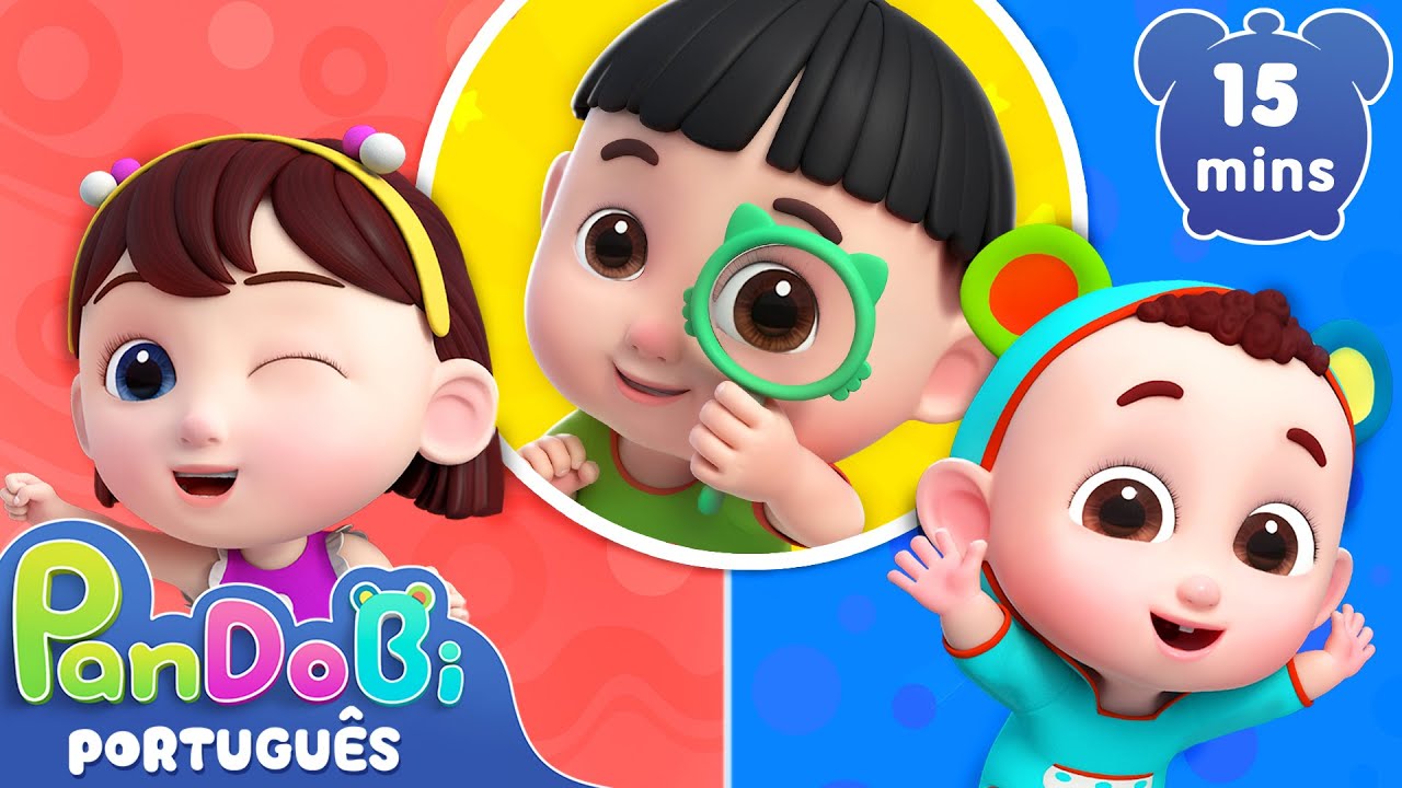 Vamos Aprender Cores com Bebezinho - Super Pandobi em Português