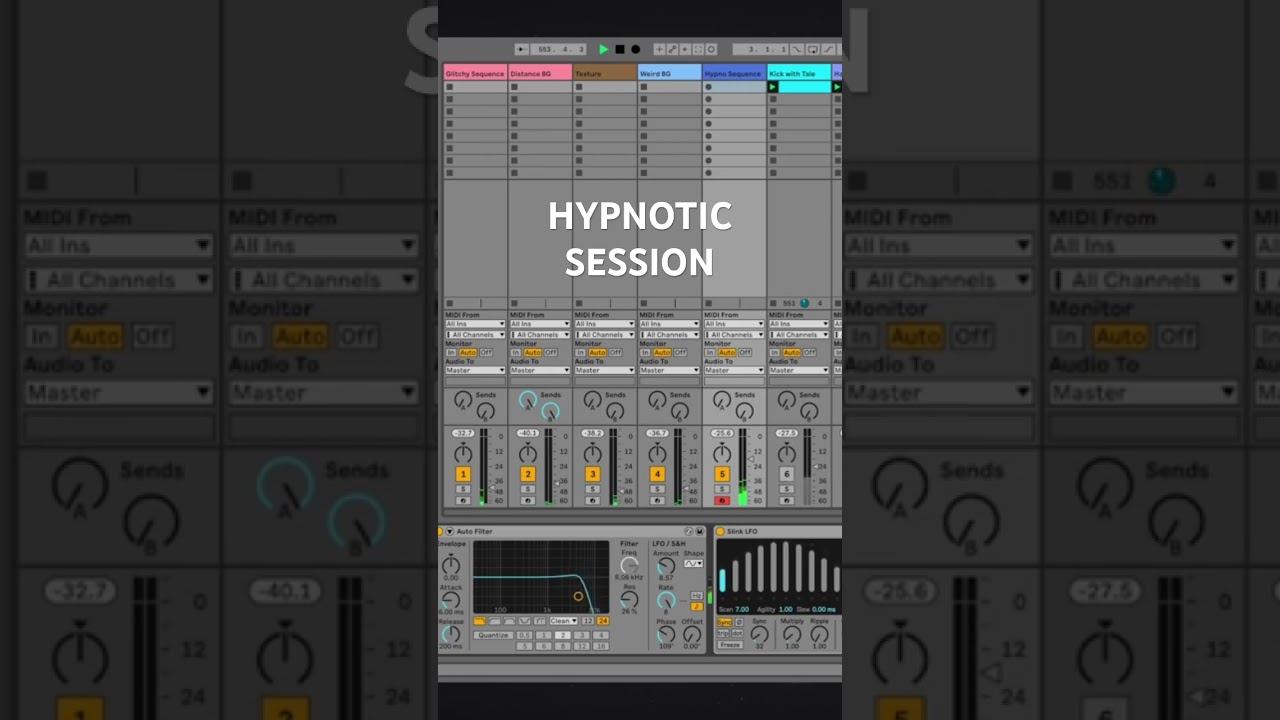 #hypnotic @Ableton #session by @NoSoundAnomaly