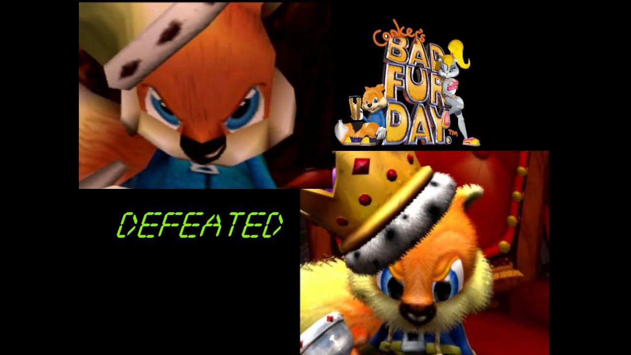 Double Bad Fur Day (Part 3) : Conker & Reloaded N64 / Xbox Original Hardware