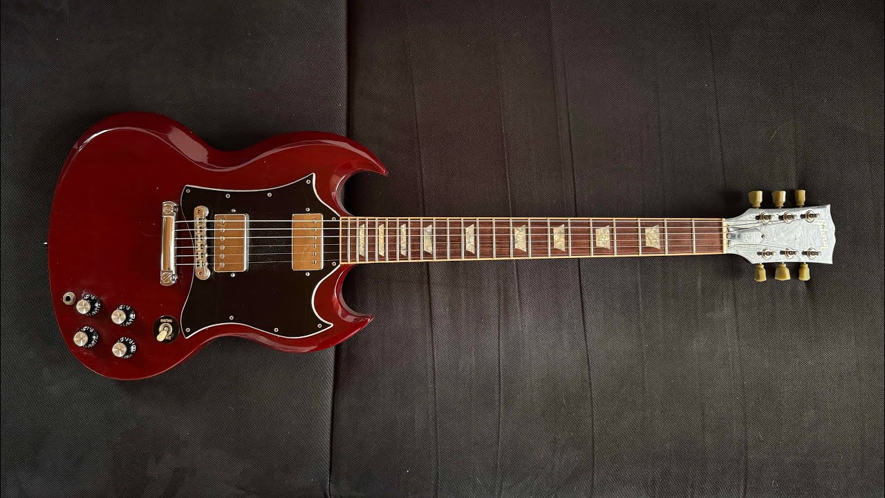 Gibson SG Standard 1992 „The Reaper“ Heritage Cherry (all Original)