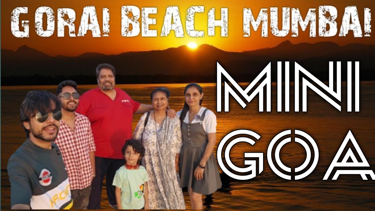 GORAI BEACH |MINI GOA |MAHARASHTRA |MUMBAI |VLOG