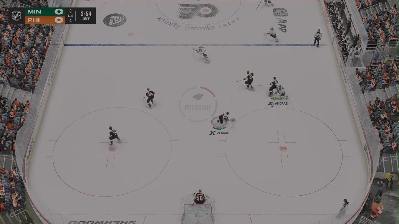 NHL 26 Philly flyas vs Minnesota Wild Pre Season game Psfive