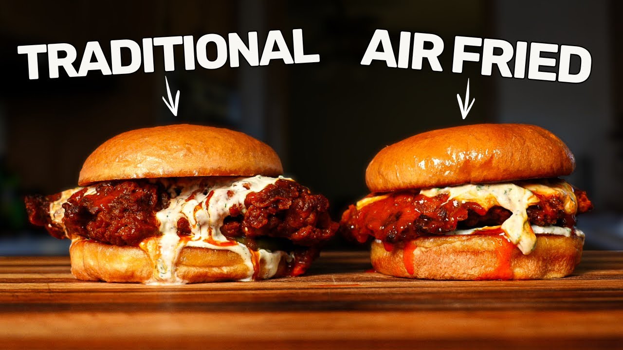 The BEST Buffalo Chicken Sandwich EVER (2 ways)