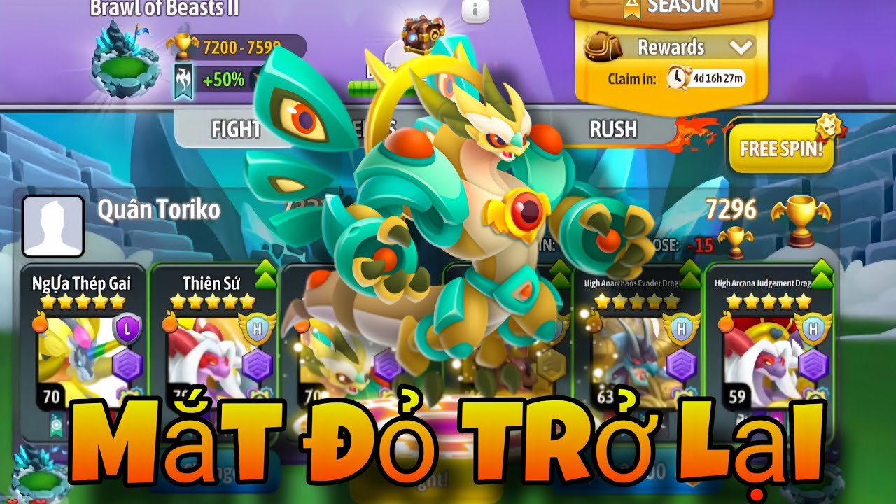 Dragon City Tập 2007 : Mắt Đỏ Trở Lại Nhưng M&igrave;nh Bị Lag