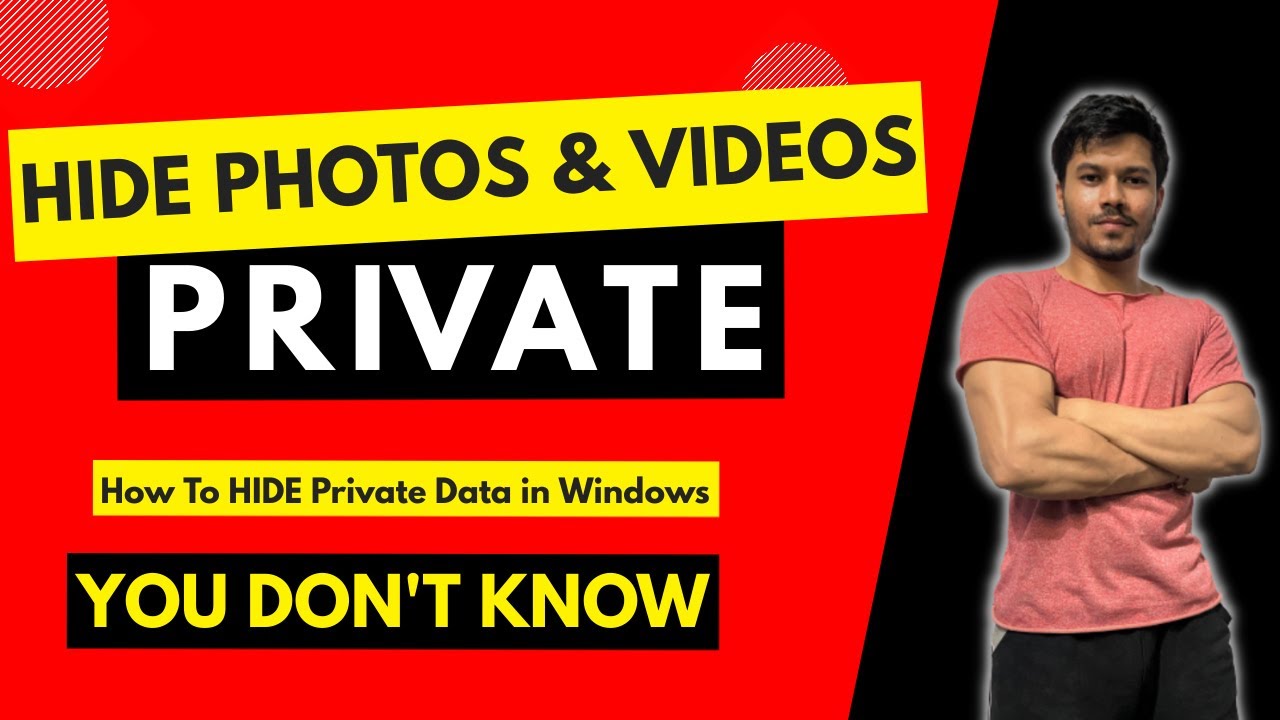 How To Hide Photos & Videos in Windows | Hide Private Data In Laptop | Secret Tricks | MoH.NetWork
