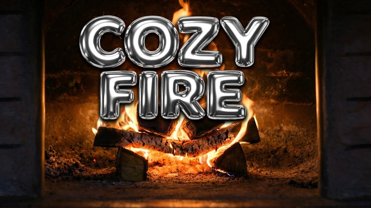 2 Hour Ambient Fireplace | Relax, Sleep, Focus | No Ads