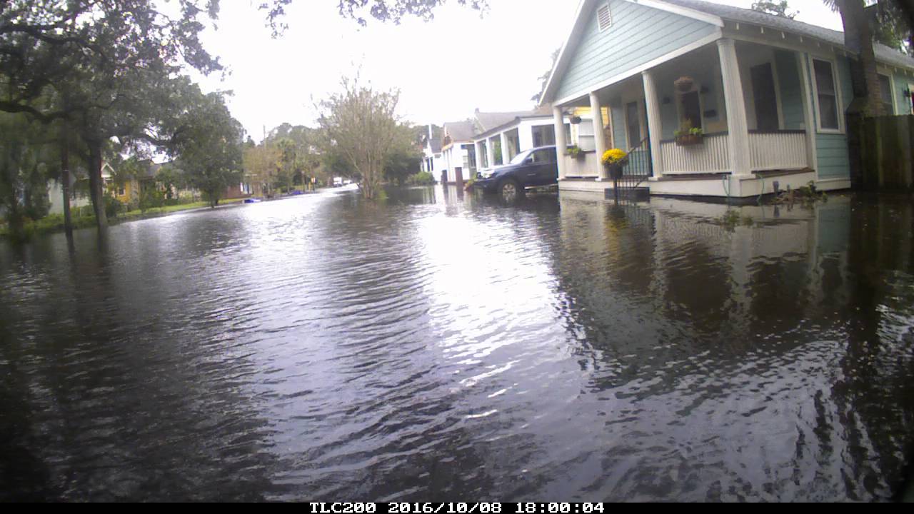 Gordon St - Hurricane Matthew Time Lapse