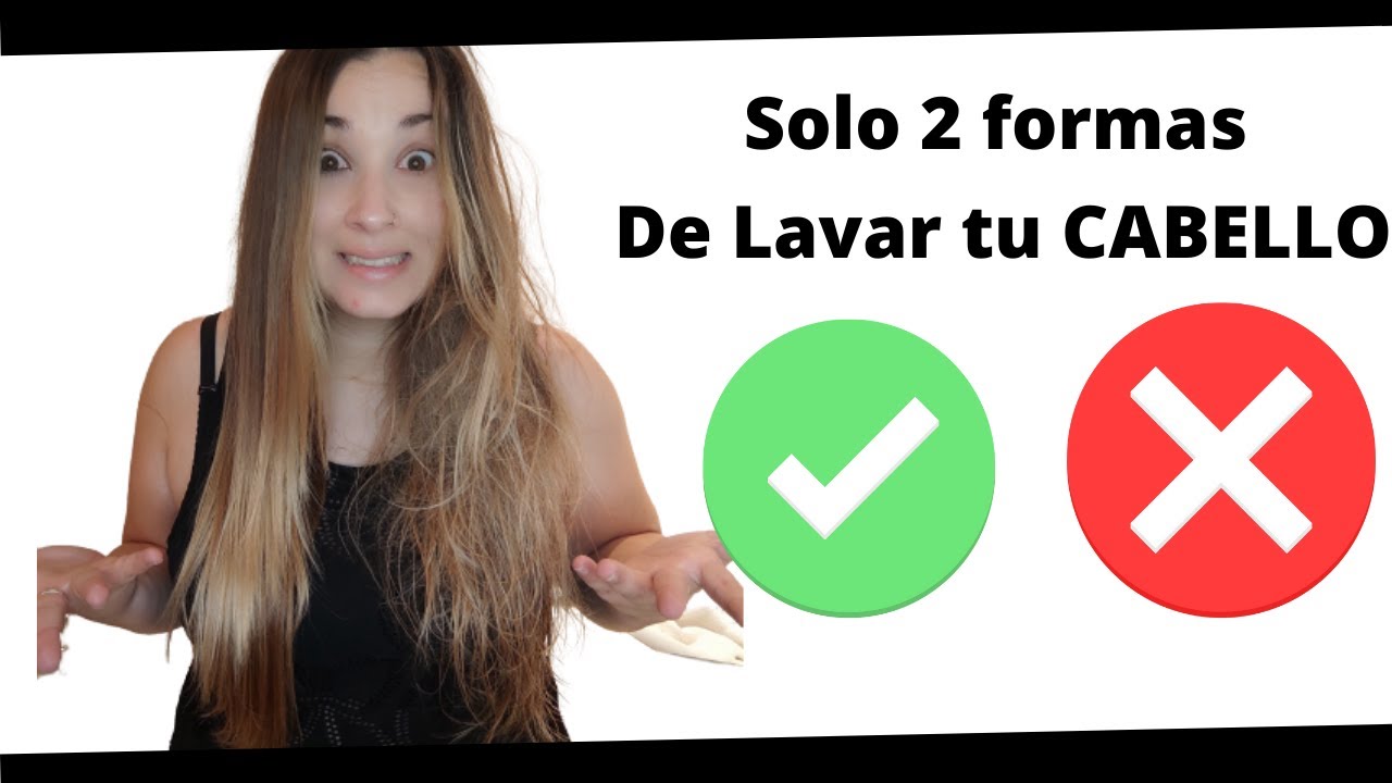 😱COMO tienes que LAVAR el PELO para REPARALO 🔴CUIDADO!! SI NO LO haces BIEN lo ROMPERÁS , MIRALO tú