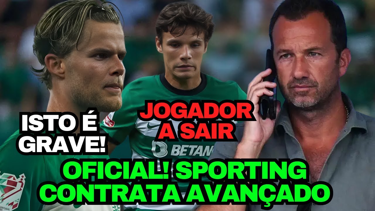 HJULMAND envolvido em ruído e SAÍDA CONFIRMADA: o SPORTING decidiu!  SPORTING CLUBE DE PORTUGAL