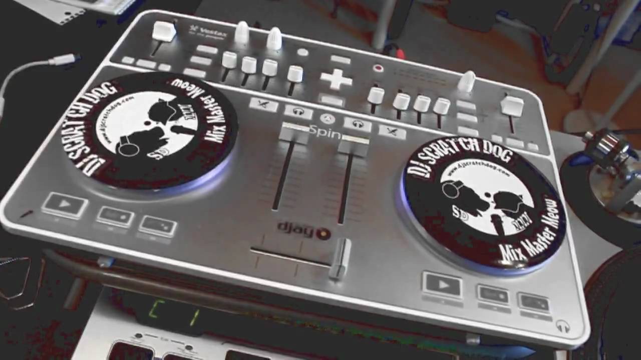 1st test on the Vestax Spin