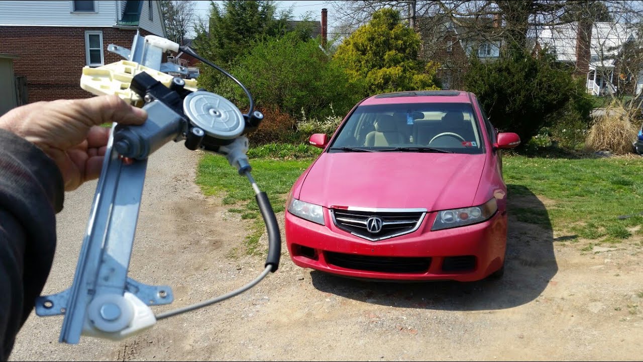 2004 Acura New Window Motor Assembly Install