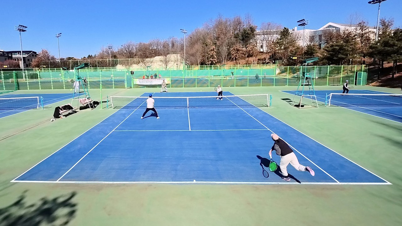 설 연휴 마지막 날 테니스 🙇🏻‍♀️🎾(2)