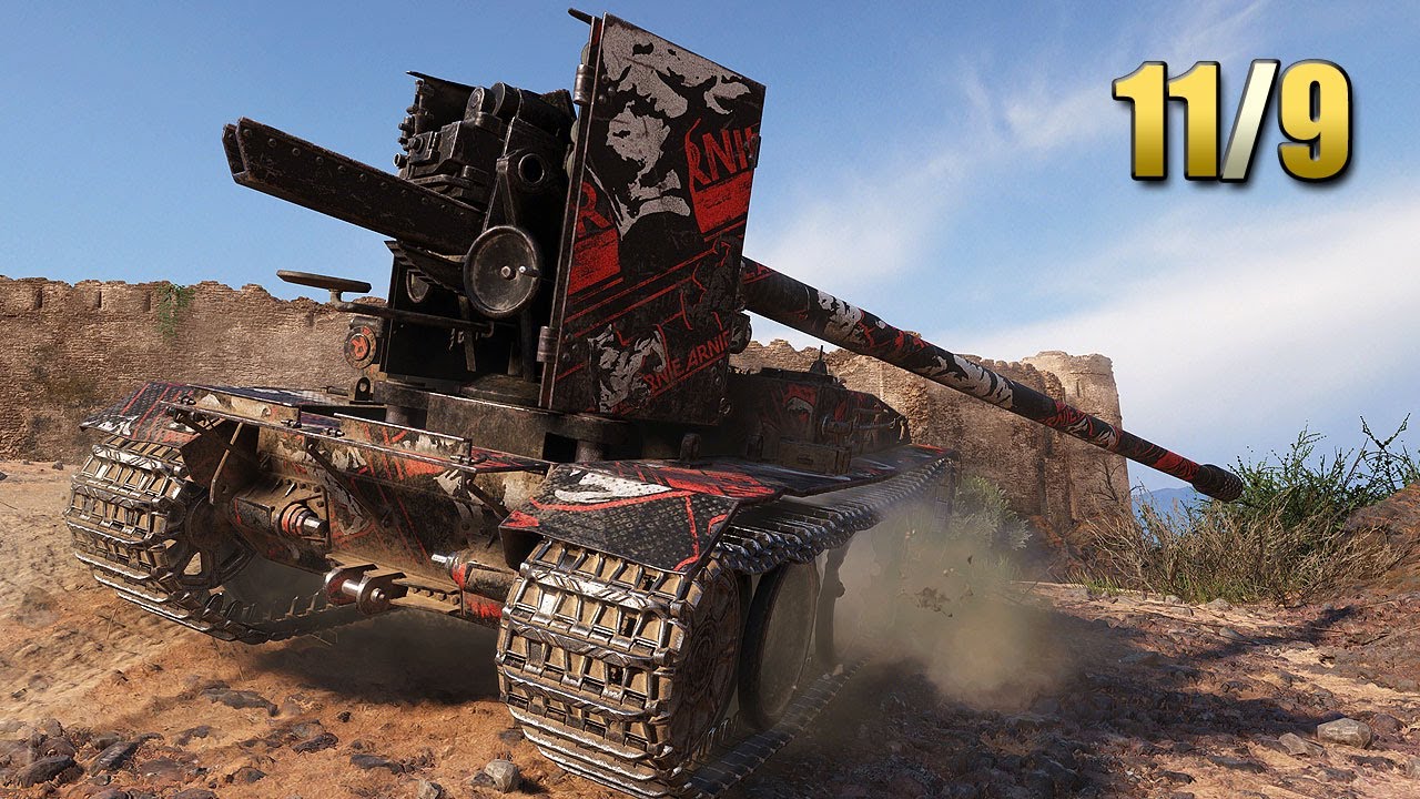 Grille 15: Отличная игра на Эль-Халлуфе - World of Tanks