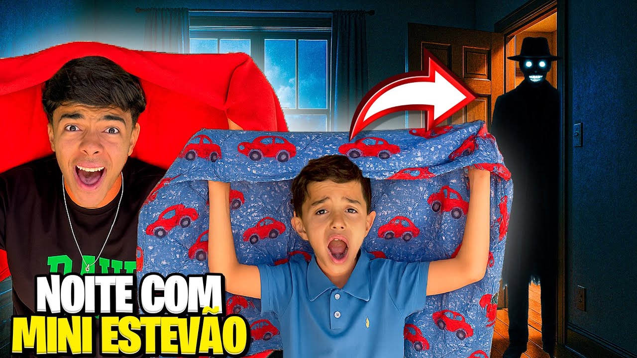 PASSEI A NOITE TODA CUIDANDO DO MINI ESTEVÃO… *Mas ele sumiu😨