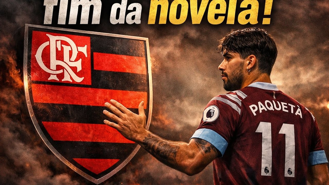 Fim da novela! Paquetá é do Flamengo! Imprensa inglesa cravou! Saiba os detalhes e muito mais! 