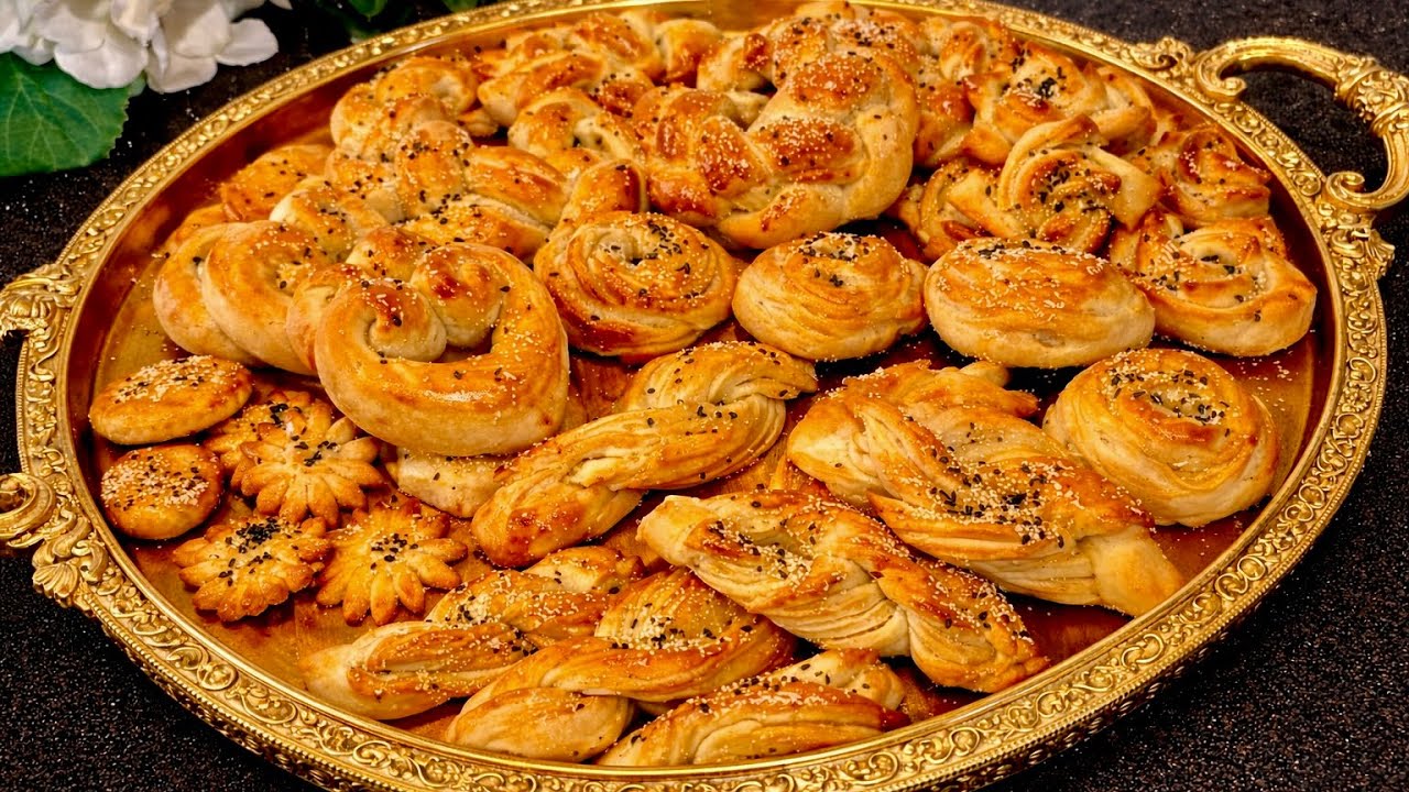 Afghan Salty Kulcha Namaki #طرزتهیه #کلچه نمکی #شور،بیحد خوشمزه😋❣️❣️❣️❣️