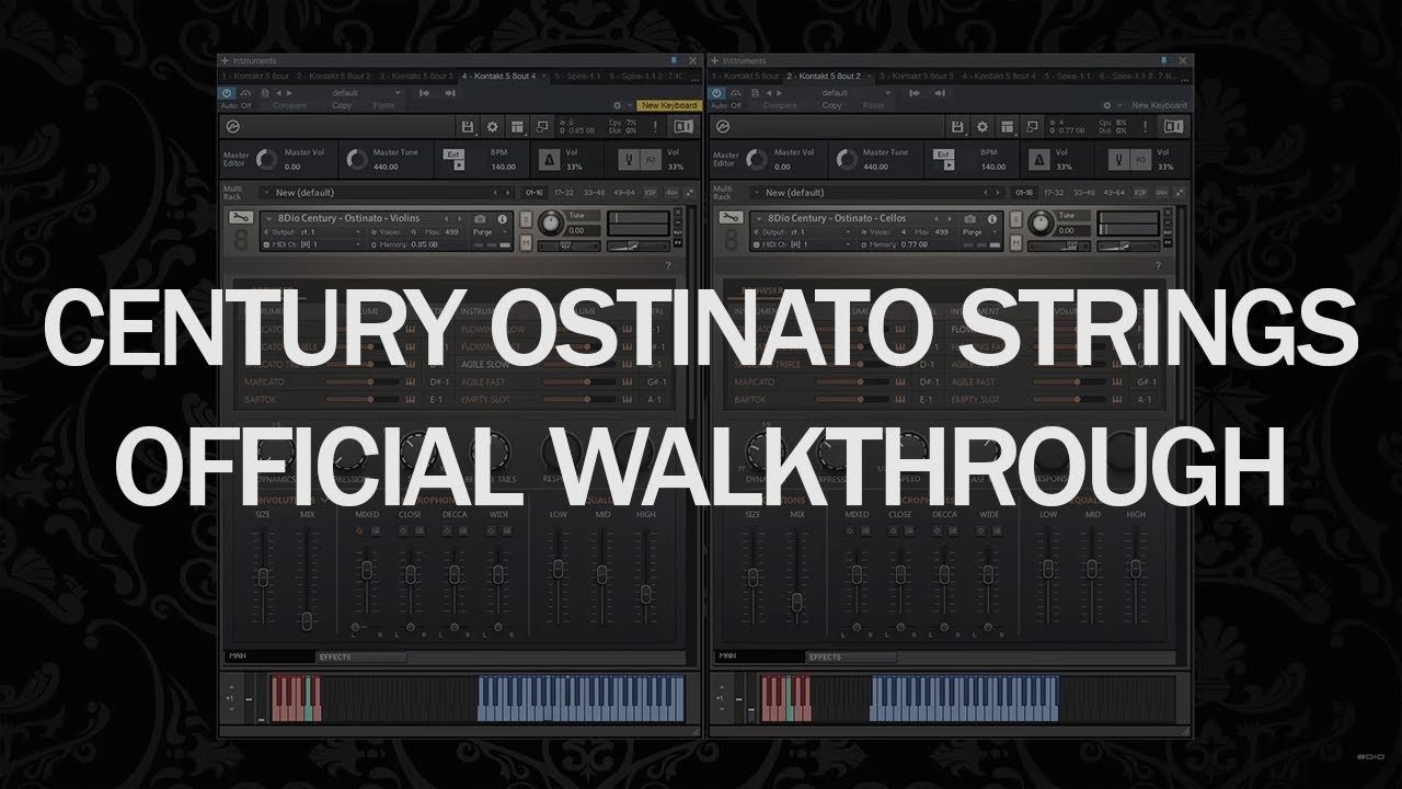 8Dio Century Ostinato Strings - Official Walkthrough