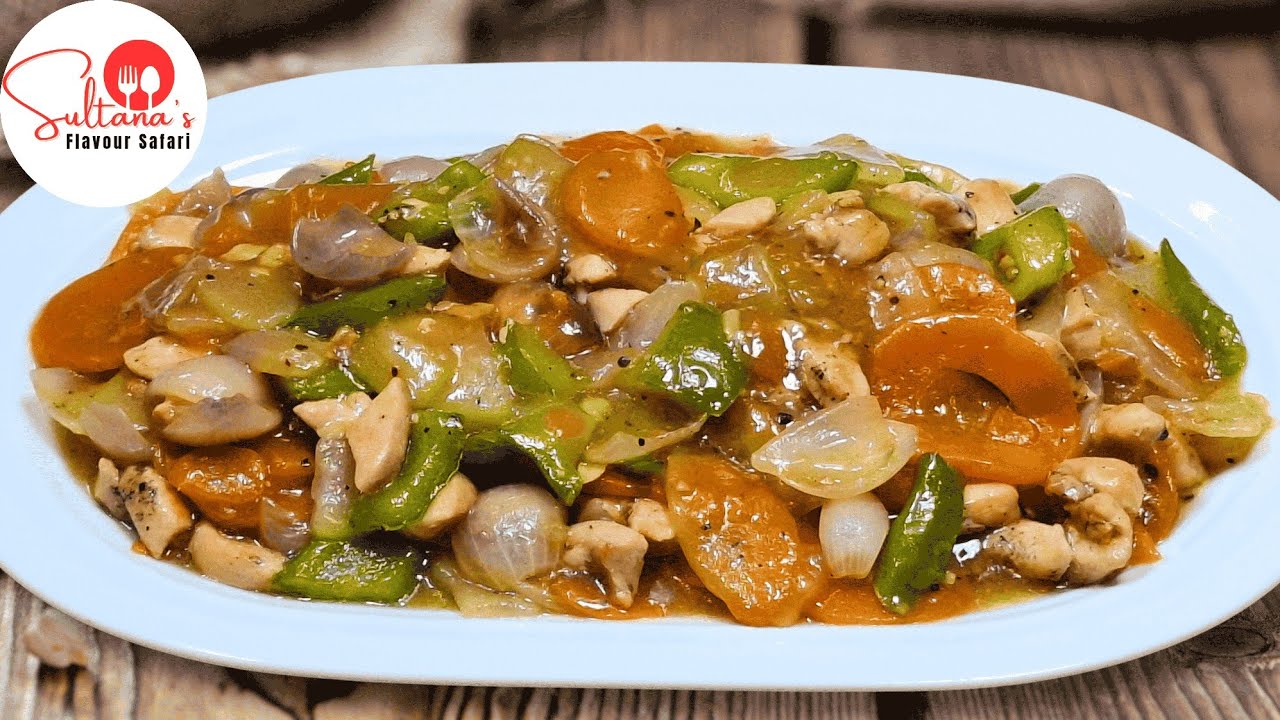 ৩টি সবজি দিয়ে চিকেন চাইনিজ ভেজিটেবল | Bangladeshi Chinese Vegetable Recipe | ঝটপট রেস্টুরেন্ট স্টাইল