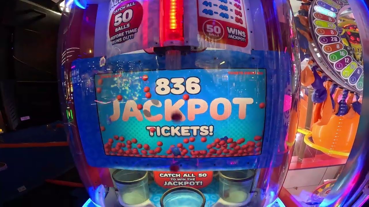 Quik Drop JACKPOT Win #2 at Dave & Busters in Woburn, MA (From 7/25/23)