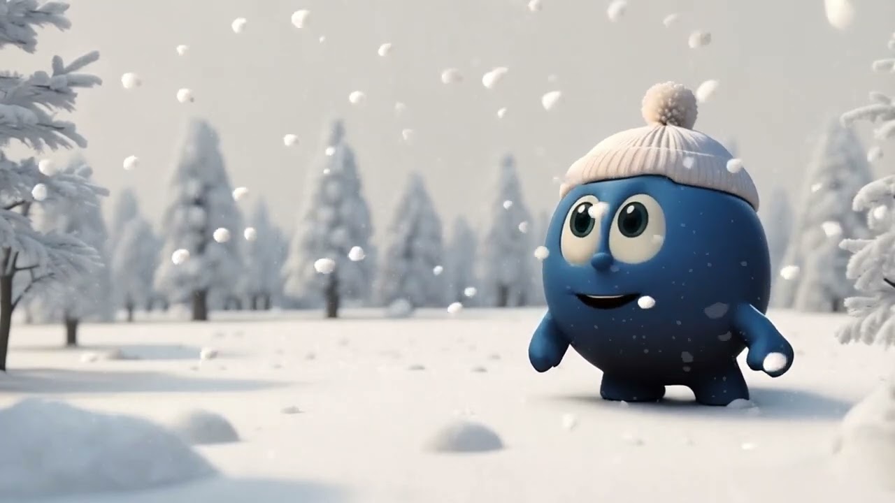 Mustikka Bombo: Lumihiutaleiden taikaa ✨❄️