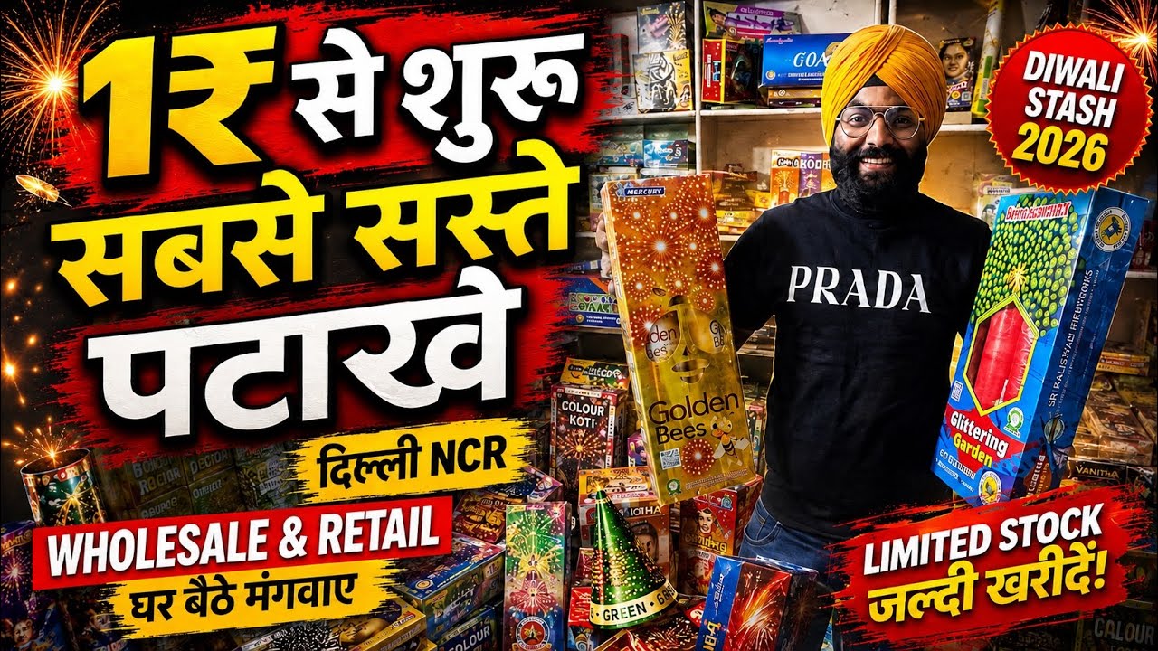 CHEAPEST CRACKERS 2026 WHOLESALE MARKET DELHI NCR 💣|| DIWALI STASH 2026 🔥|| BIGGEST CRACKERS SHOP👑||