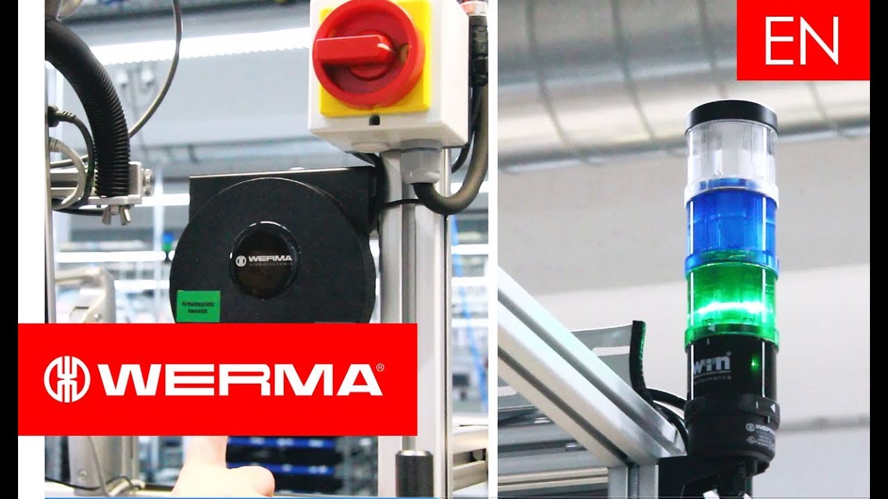 Retrofit solutions for transparency in production processes | Machine monitoring Systems from WERMA