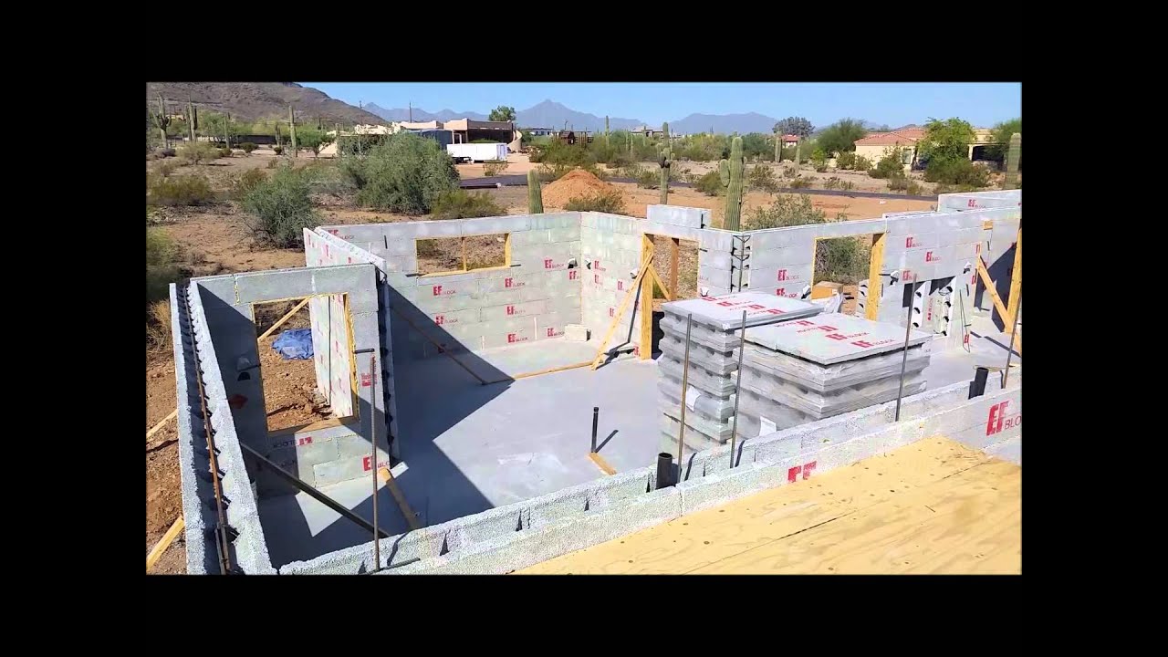 EF Block -ICF- Alternative Building Block- Cummings residence NO 3