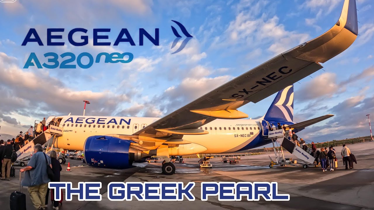 Aegean Airlines A320neo | 🇬🇷 Athens to Amsterdam 🇳🇱 [FULL FLIGHT REPORT]