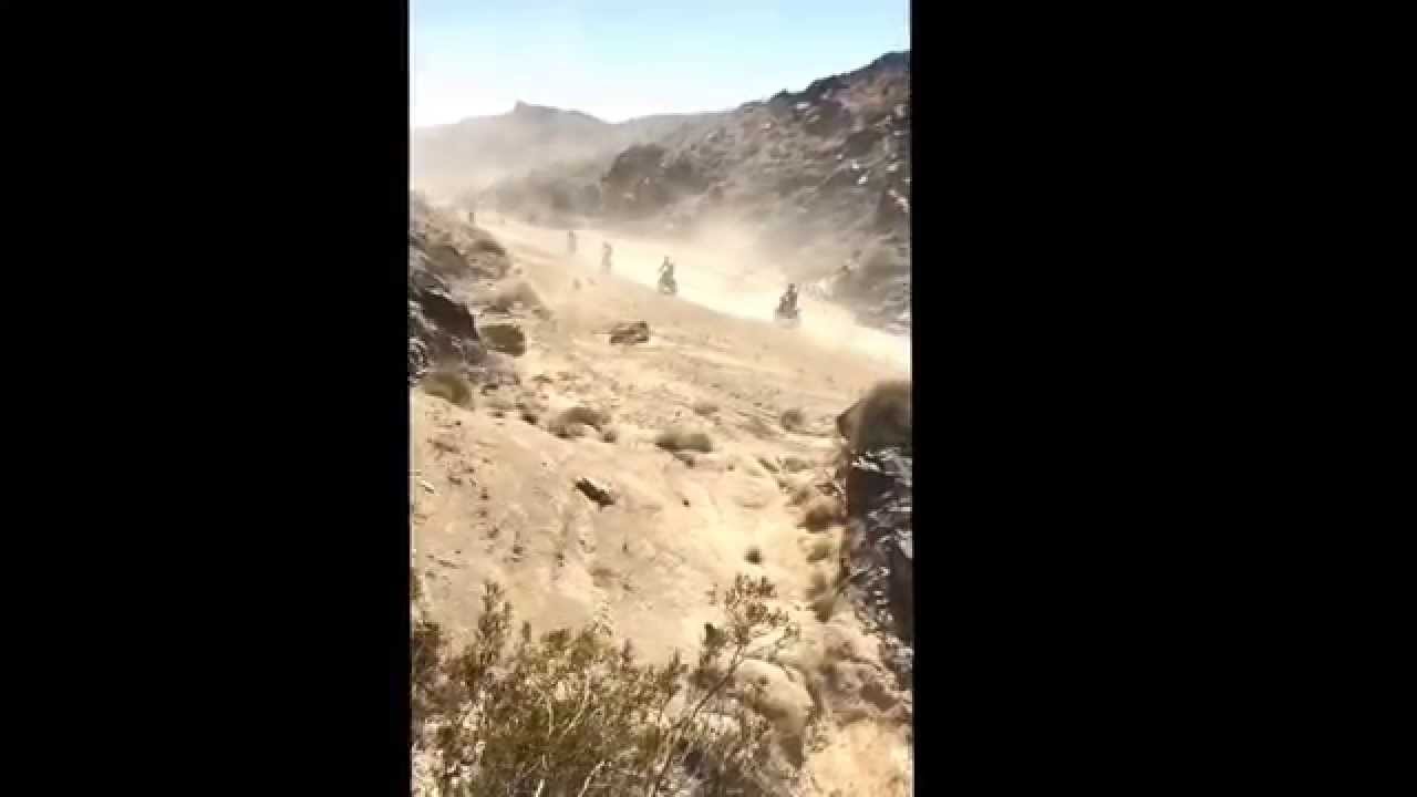 Blais Racing's Brendan Crow Holeshots SoCal MC Desert Scrambles, 2015