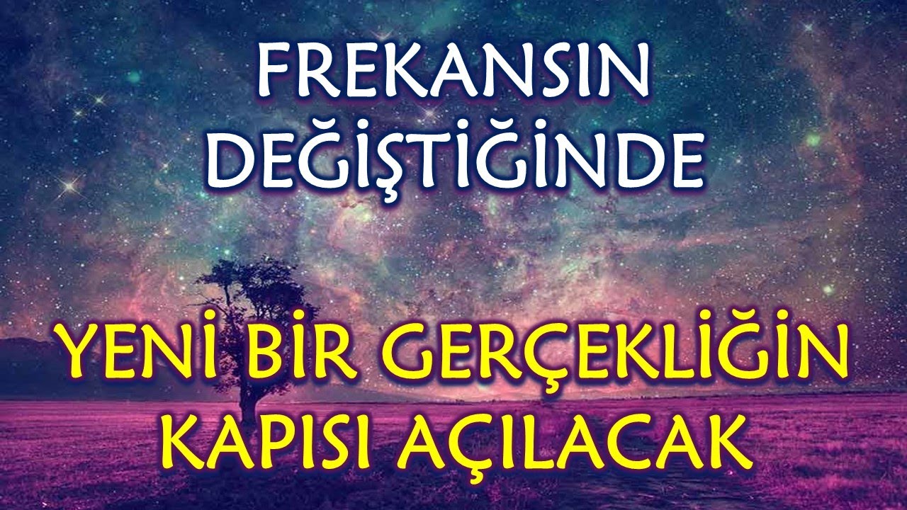 HAYATINDA DEĞİŞİM YARATMANIN ANAHTARI !
