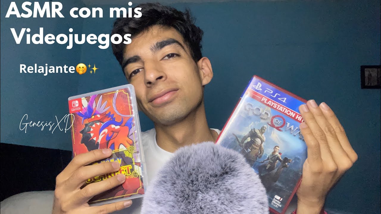 ASMR con mis videojuegos (switch, PS4)