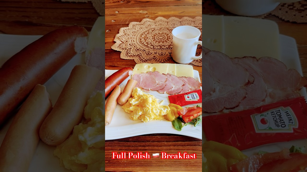 AMAZING POLISH 🇵🇱 BREAKFAST #youtubeshorts #poland #traditional