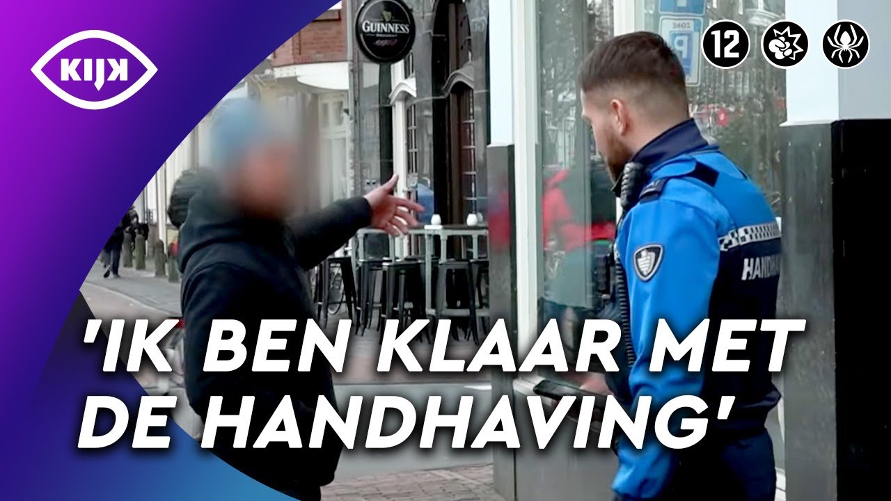 Zijn MILKSHAKE heeft meer PRIORITEIT dan BOETE van handhavers?! | Overtreders | KIJK Misdaad