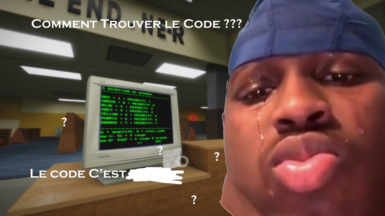 COMMENT TROUVER LE CODE DU LEVEL 7 APEIROPHOBIA