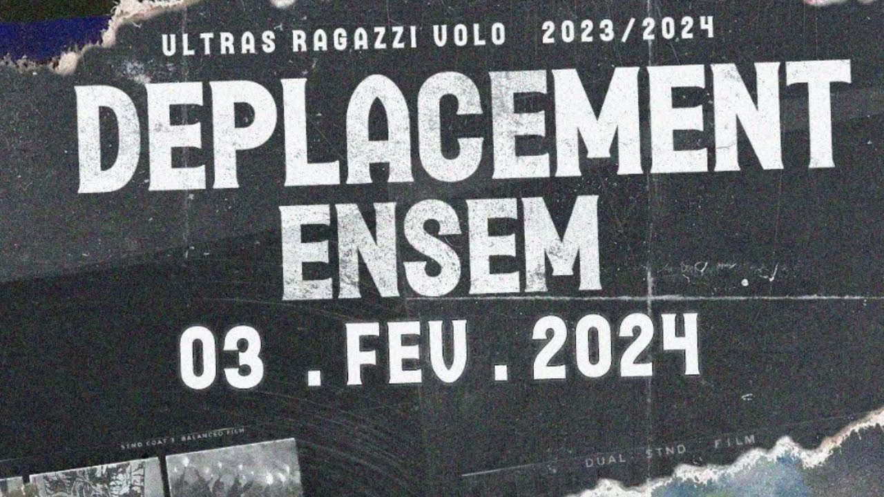ULTRAS RAGAZZI VOLO 2011 - Déplacement Ensem  03/02/2024