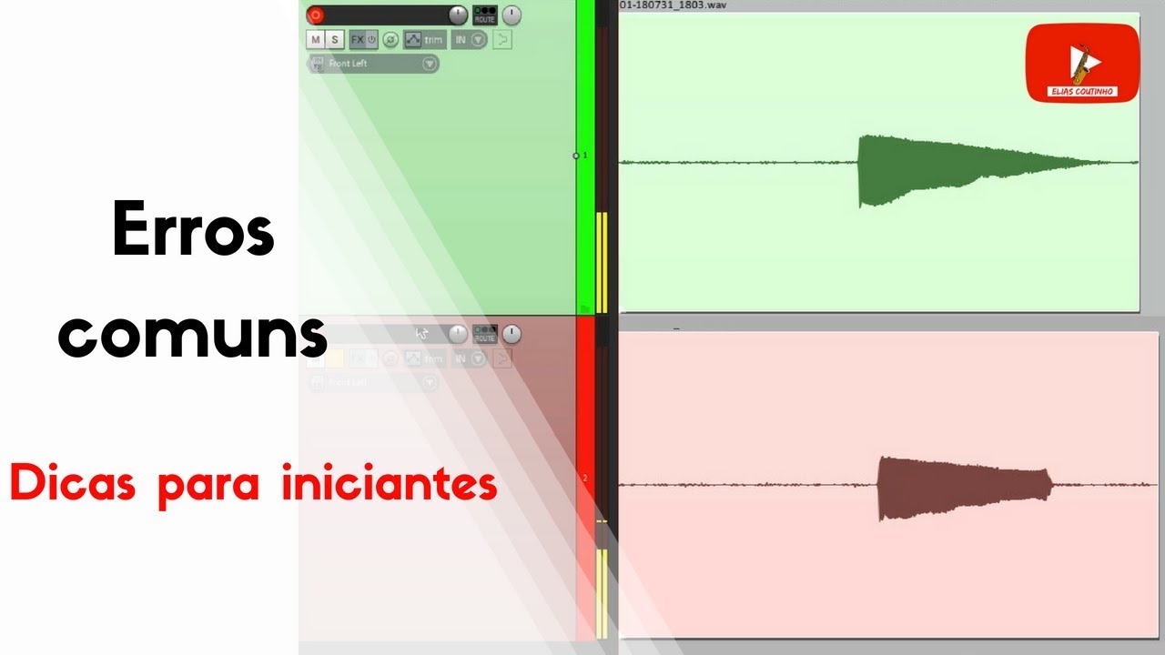 Dicas para iniciantes #03 | 2 Erros comuns | Elias Coutinho