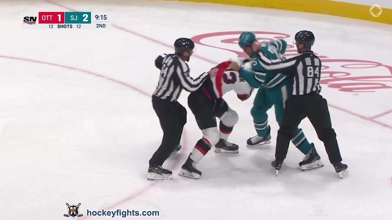 Hayden Hodgson vs Ryan Reaves Nov 22, 2025