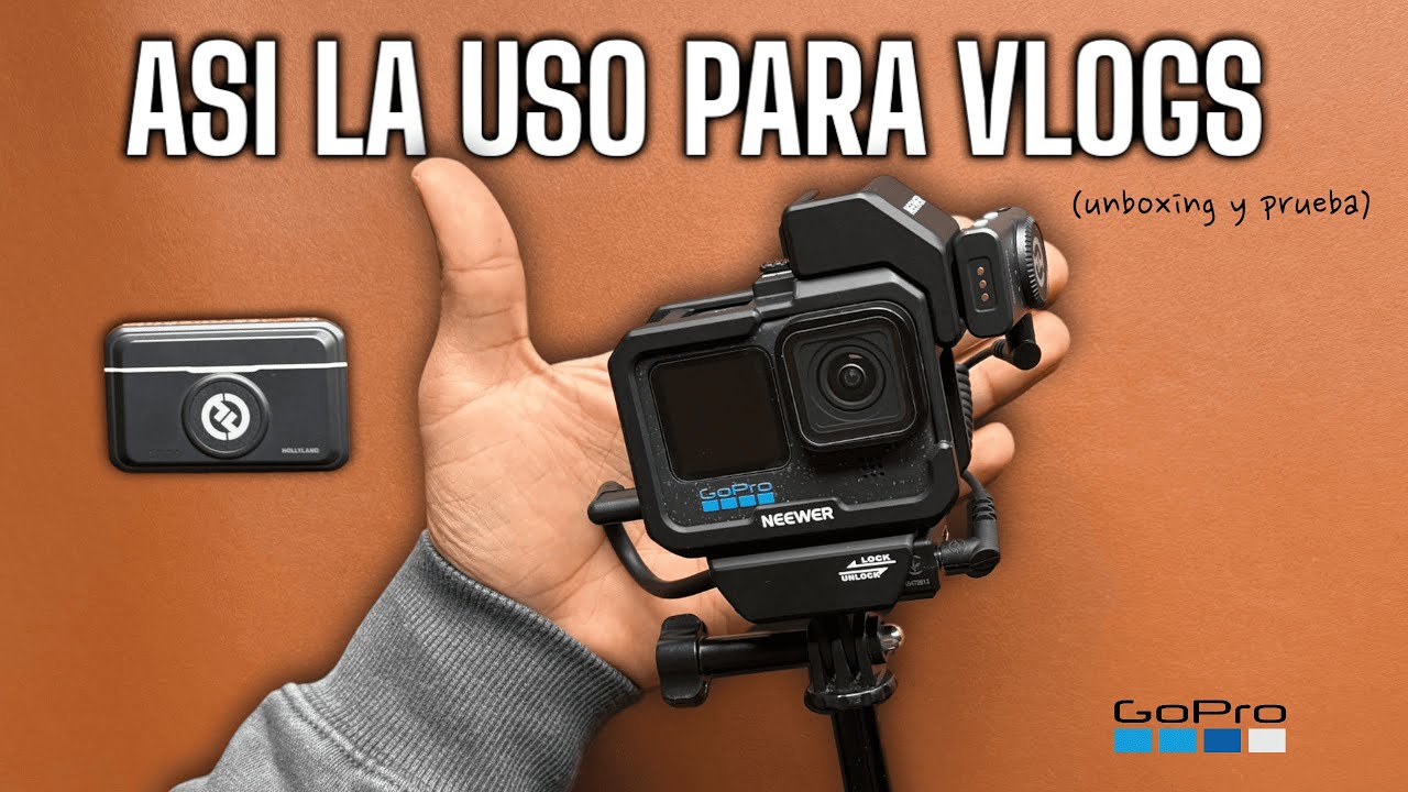 La MEJOR forma de USAR  la GOPRO para HACER VLOGS | Con MICROFONOS INALAMBRICOS